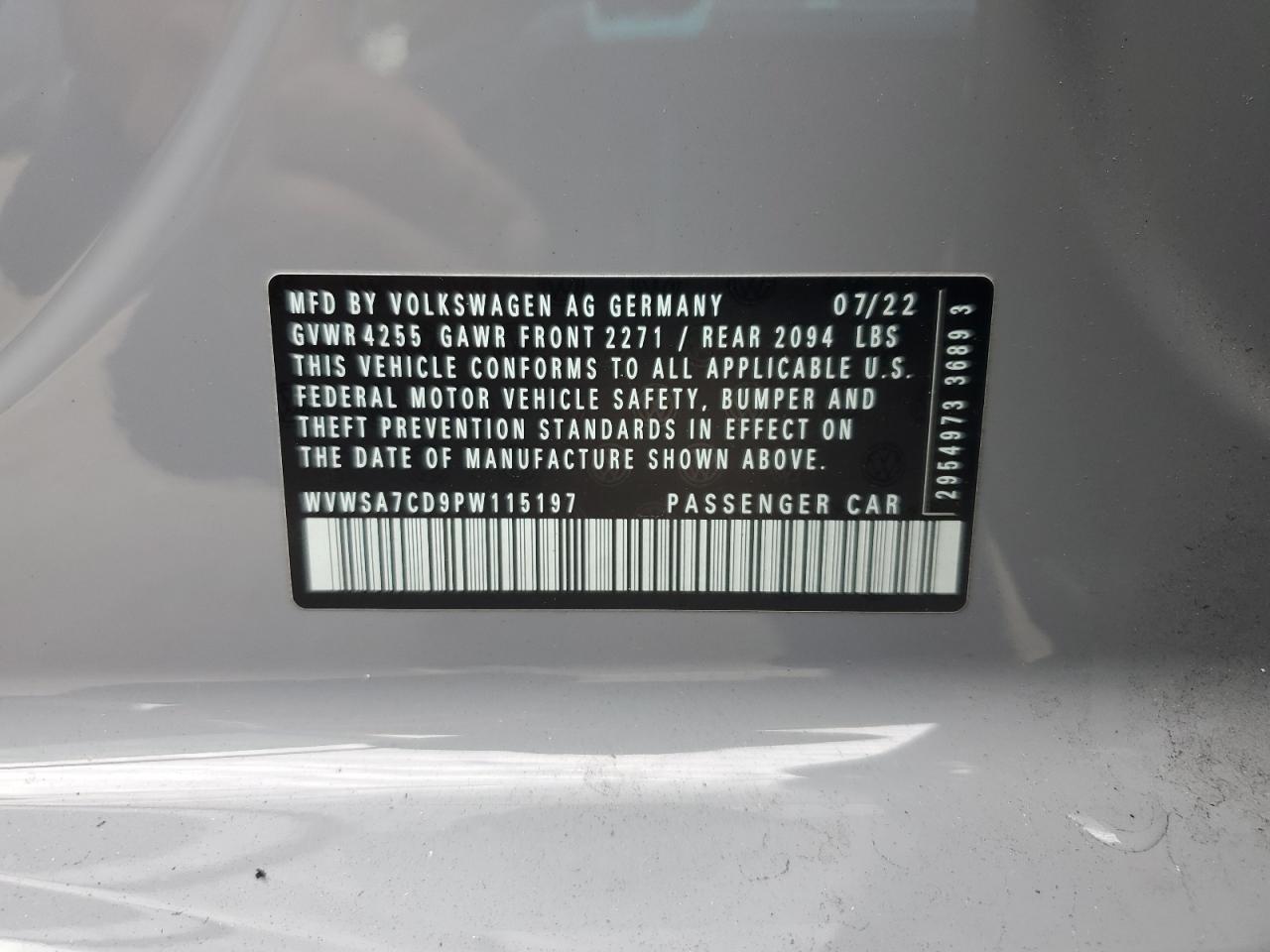 VOLKSWAGEN GOLF GTI SE