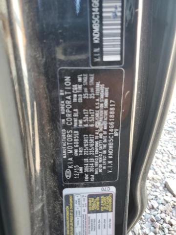 2016 KIA SEDONA LX KNDMB5C14G6188817