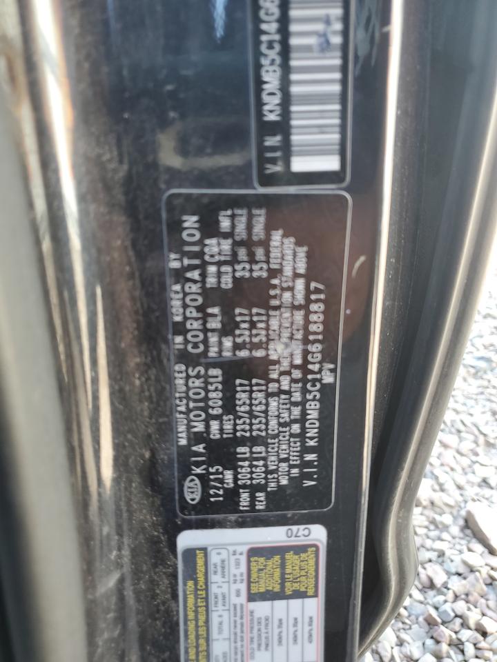 Lot #3232310884 2016 KIA SEDONA LX