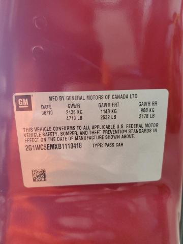 2011 CHEVROLET IMPALA LTZ #3291240987