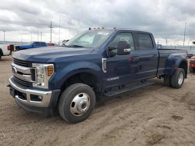 FORD F350 SUPER 2019 blue  diesel 1FT8W3DT5KEG01353 photo #1