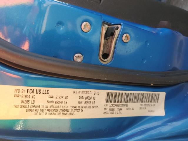 2015 DODGE DART GT 1C3CDFEB6FD320752