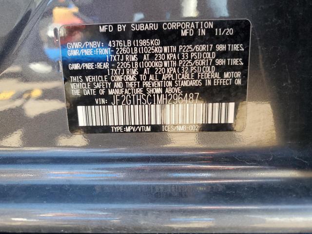 2021 SUBARU CROSSTREK JF2GTHSC1MH296487