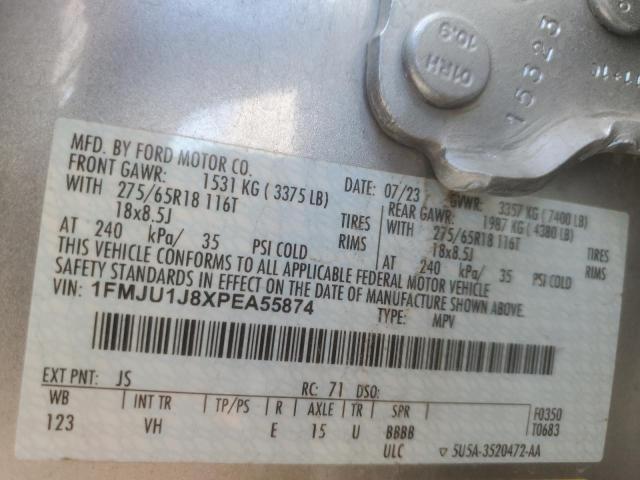 2023 FORD EXPEDITION 1FMJU1J8XPEA55874