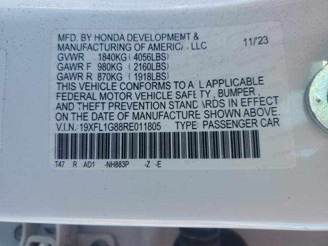 2024 HONDA CIVIC SPOR 19XFL1G88RE011805