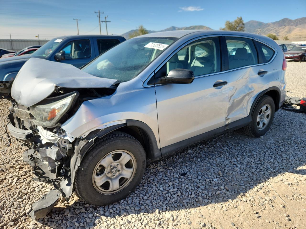 Lot #3290483487 2016 HONDA CR-V LX