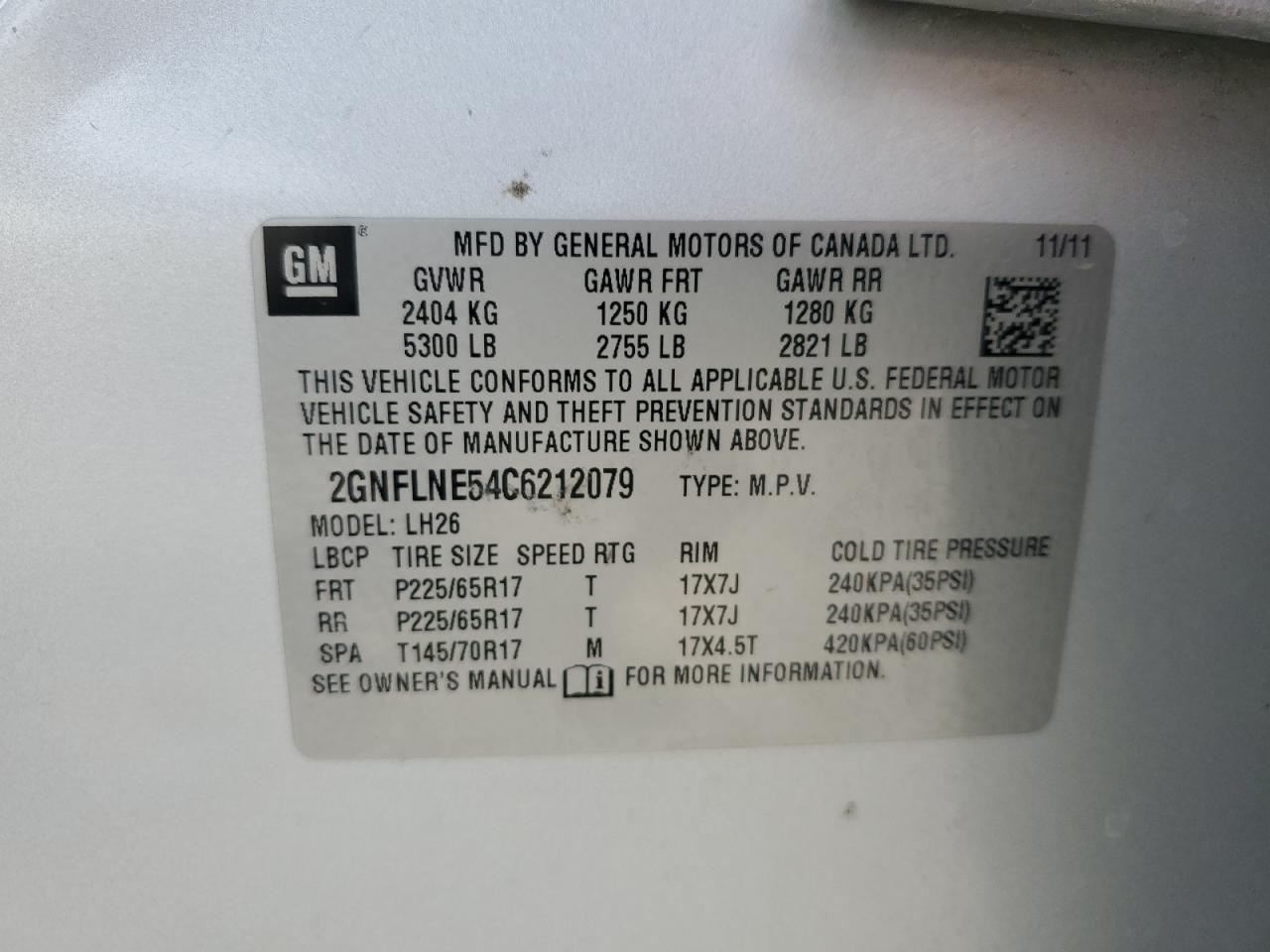 CHEVROLET EQUINOX LT