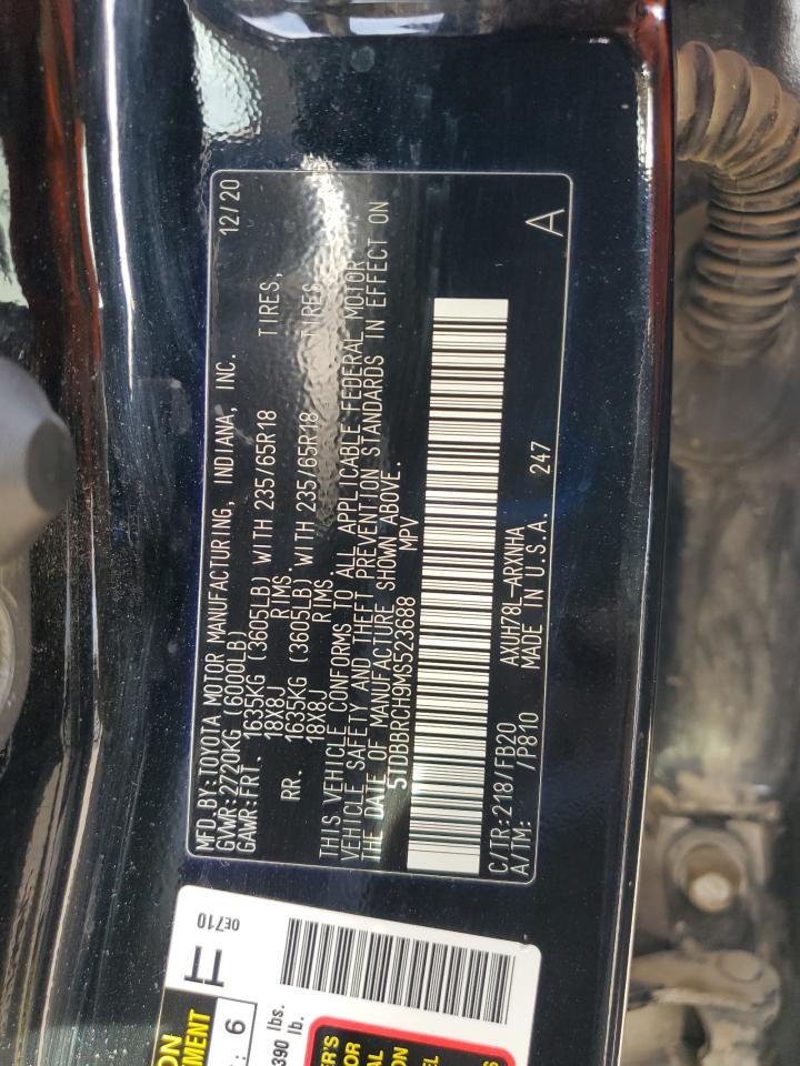 TOYOTA HIGHLANDER HYBRID LE