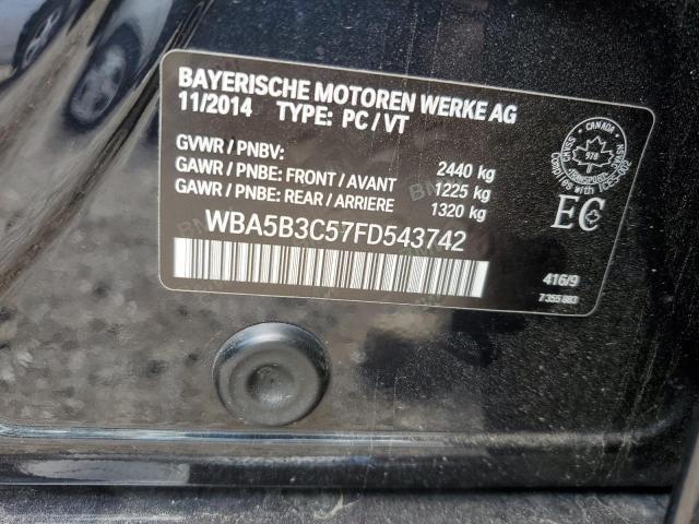 2015 BMW 535 XI WBA5B3C57FD543742