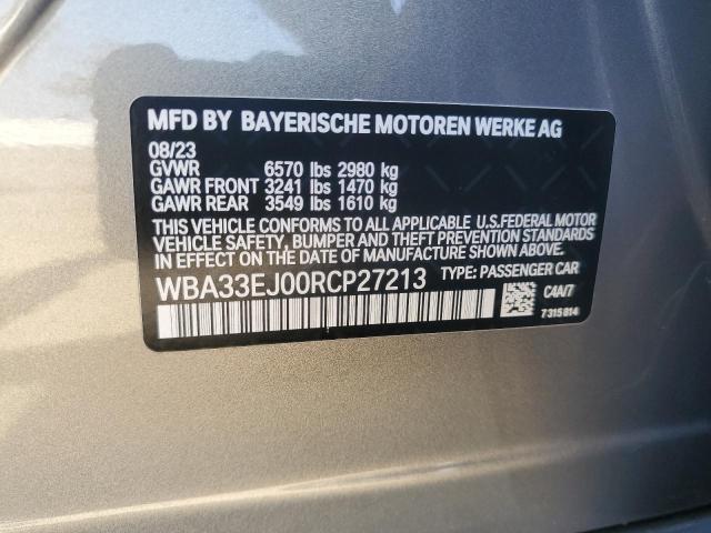 2024 BMW 760 XI WBA33EJ00RCP27213