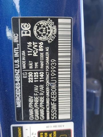 2017 MERCEDES-BENZ C 43 4MATI 55SWF6EB0HU199939