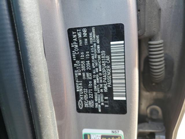 2023 HYUNDAI ELANTRA LI KMHLP4AG3PU481839