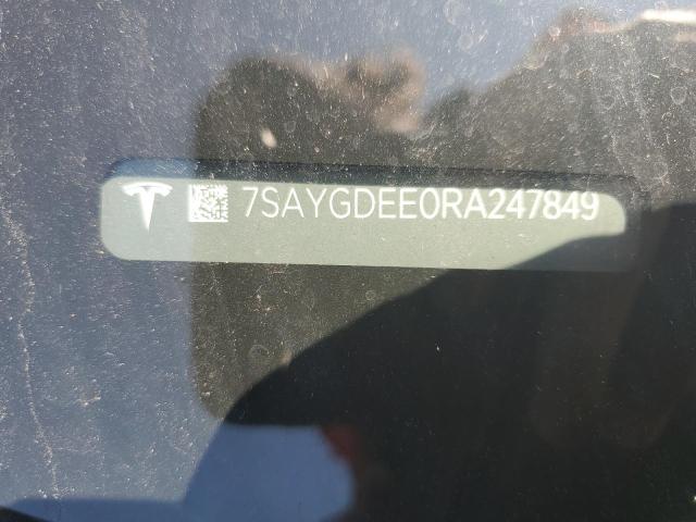 2024 TESLA MODEL Y - 7SAYGDEE0RA247849