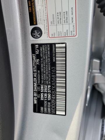 2019 MERCEDES-BENZ E 300 4MAT WDDZF4KB7KA568163