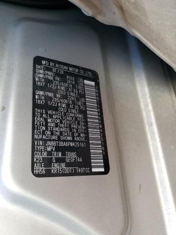 2023 NISSAN ROGUE SV JN8BT3BA6PW425161