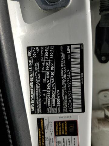 2017 MERCEDES-BENZ GLE 350 - 4JGDA5JB1HA975443