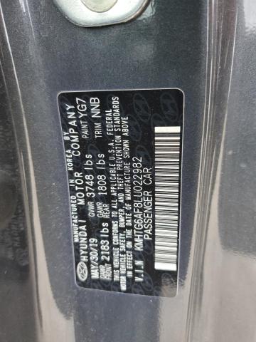 2020 HYUNDAI VELOSTER B - KMHTG6AF8LU022982