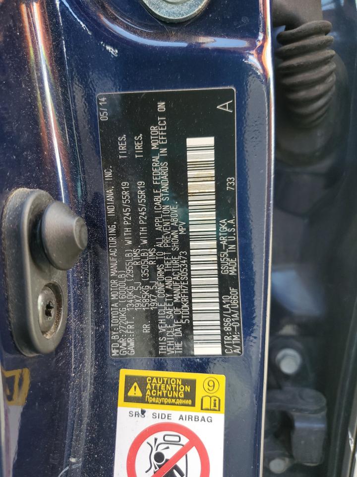 TOYOTA HIGHLANDER LIMITED