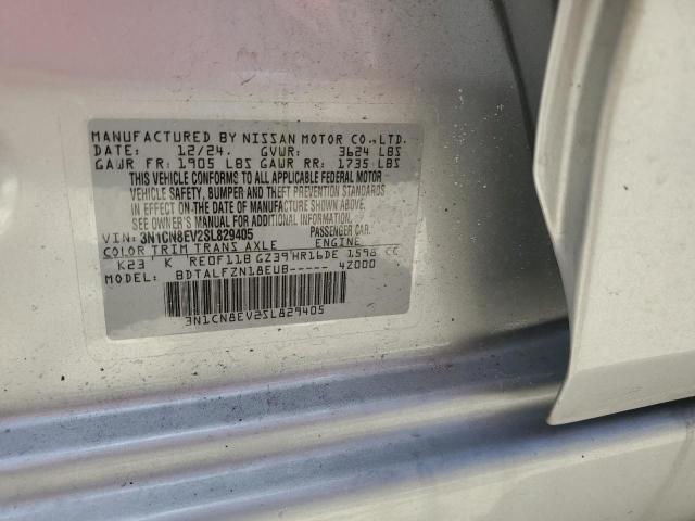 2025 NISSAN VERSA SV 3N1CN8EV2SL829405