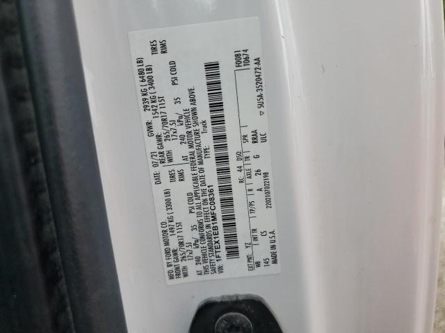 2021 FORD F150 SUPER #3281489986