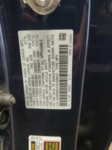 2019 HONDA CR-V LX 2HKRW6H37KH206672