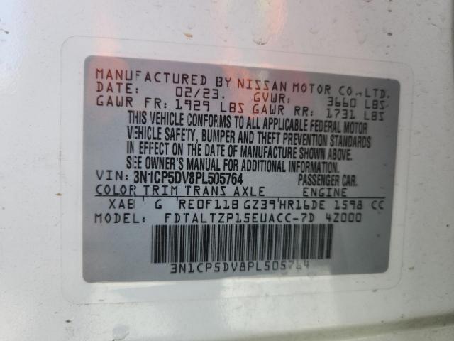 2023 NISSAN KICKS SR 3N1CP5DV8PL505764