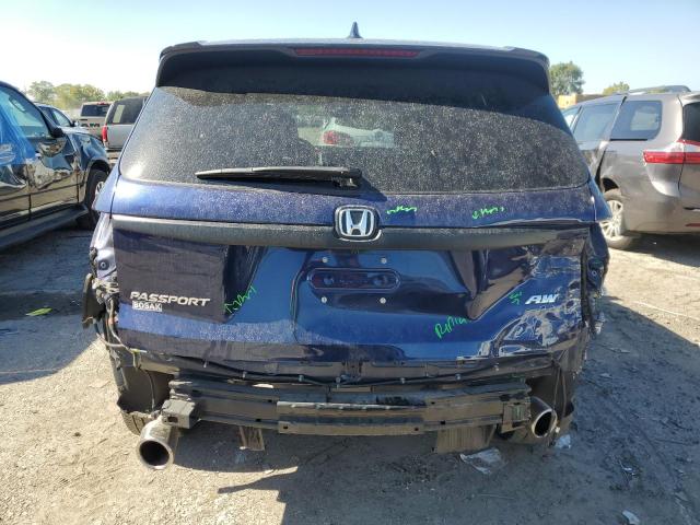 2022 HONDA PASSPORT EXL 5FNYF8H55NB013089