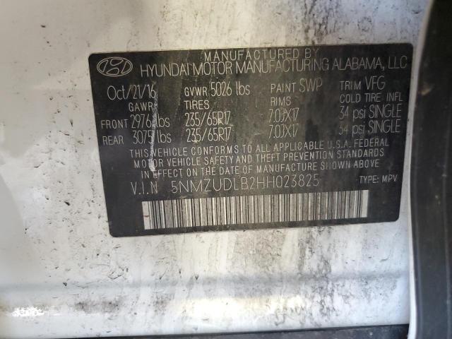 2017 HYUNDAI SANTA FE S #3304566476