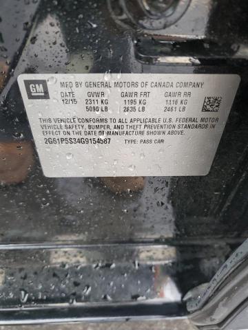 2016 CADILLAC XTS PREMIU 2G61P5S34G9154587