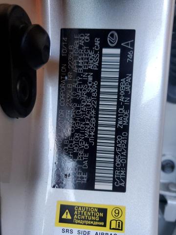 2015 LEXUS CT 200 JTHKD5BH9F2218396