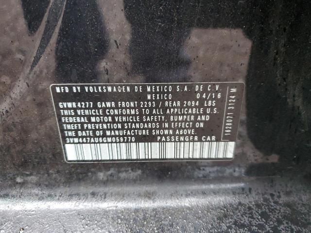 2016 VOLKSWAGEN GTI S/SE 3VW447AU6GM059770