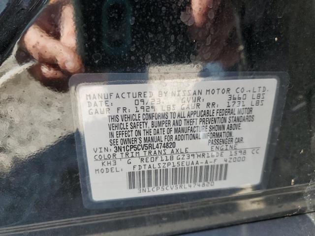 2024 NISSAN KICKS SV 3N1CP5CV5RL474820