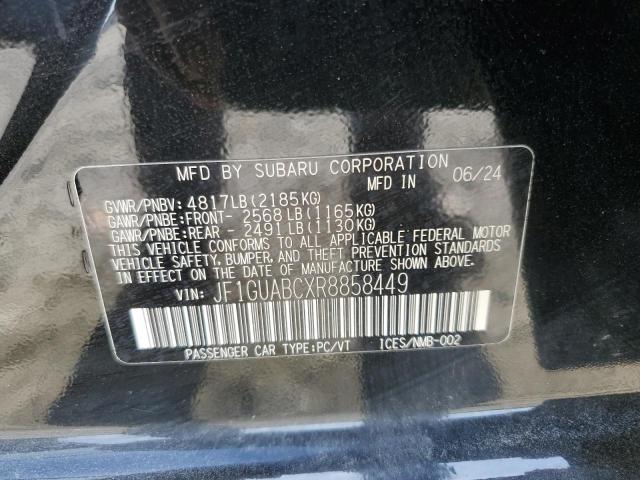 2024 SUBARU IMPREZA JF1GUABCXR8858449
