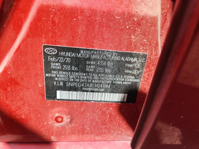 2020 HYUNDAI SONATA SE - 5NPEG4JA8LH041144