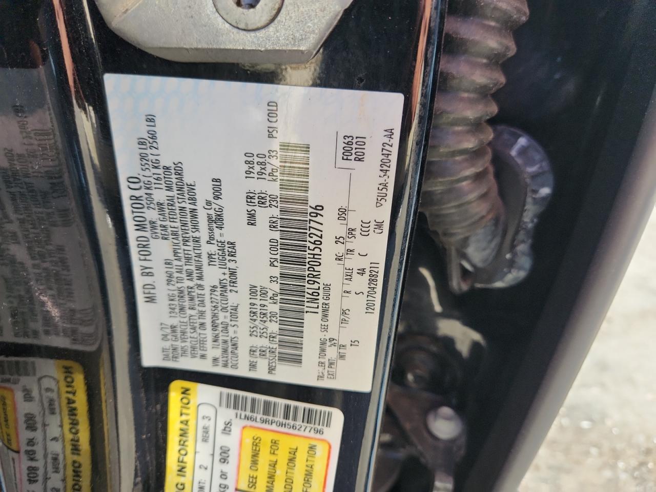 LINCOLN CONTINENTAL RESERVE