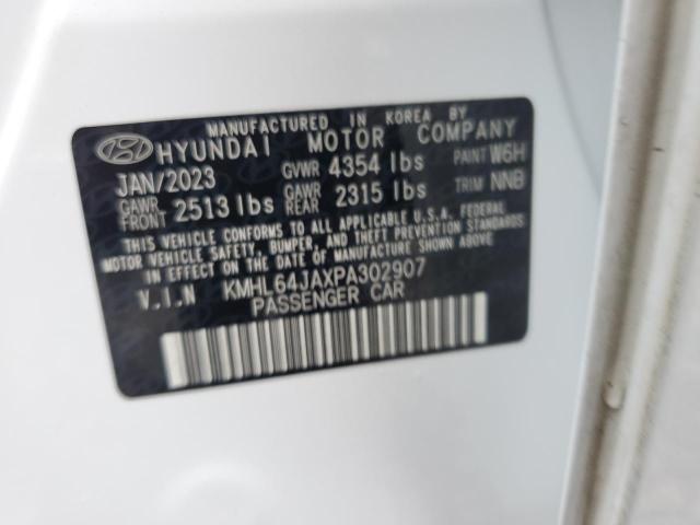 2023 HYUNDAI SONATA SEL KMHL64JAXPA302907