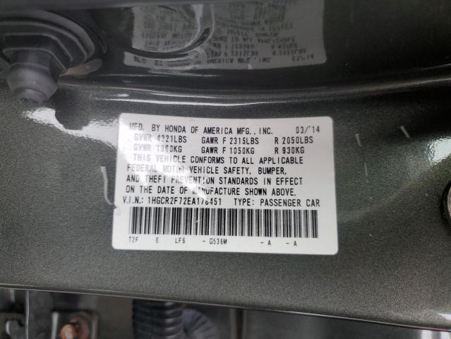 2014 HONDA ACCORD EX - 1HGCR2F72EA178451