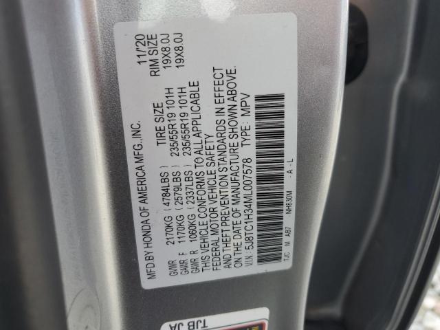 2021 ACURA RDX 5J8TC1H34ML007578