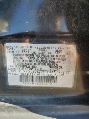 2020 NISSAN VERSA SV 3N1CN8EV5LL812292