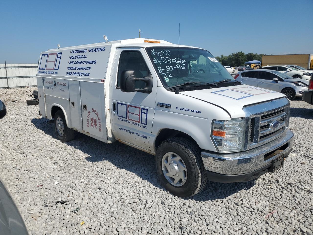 FORD ECONOLINE E350 SUPER DUTY CUTAWAY VAN