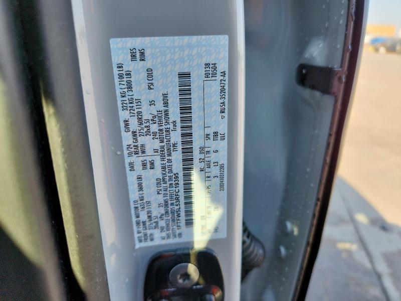 2024 FORD F150 LARIA 1FTFW5L53RFC19395