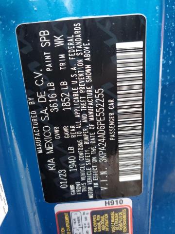 2023 KIA RIO LX - 3KPA24AD6PE552255