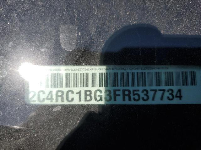2015 CHRYSLER TOWN & COU 2C4RC1BG3FR537734