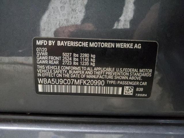 2021 BMW M340XI WBA5U9C07MFK20990
