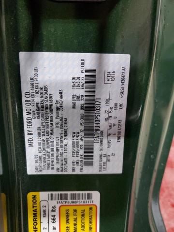 2023 FORD MUSTANG #3301710388