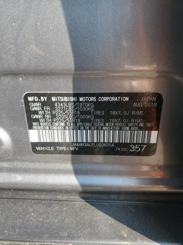 2020 MITSUBISHI OUTLANDER JA4AR3AU1LU006054