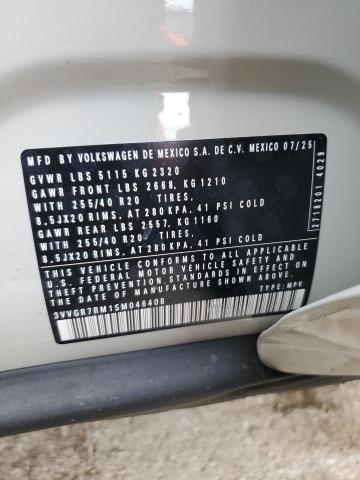 2025 VOLKSWAGEN TIGUAN SE R-LINE BLACK 3VVGR7RM1SM046408