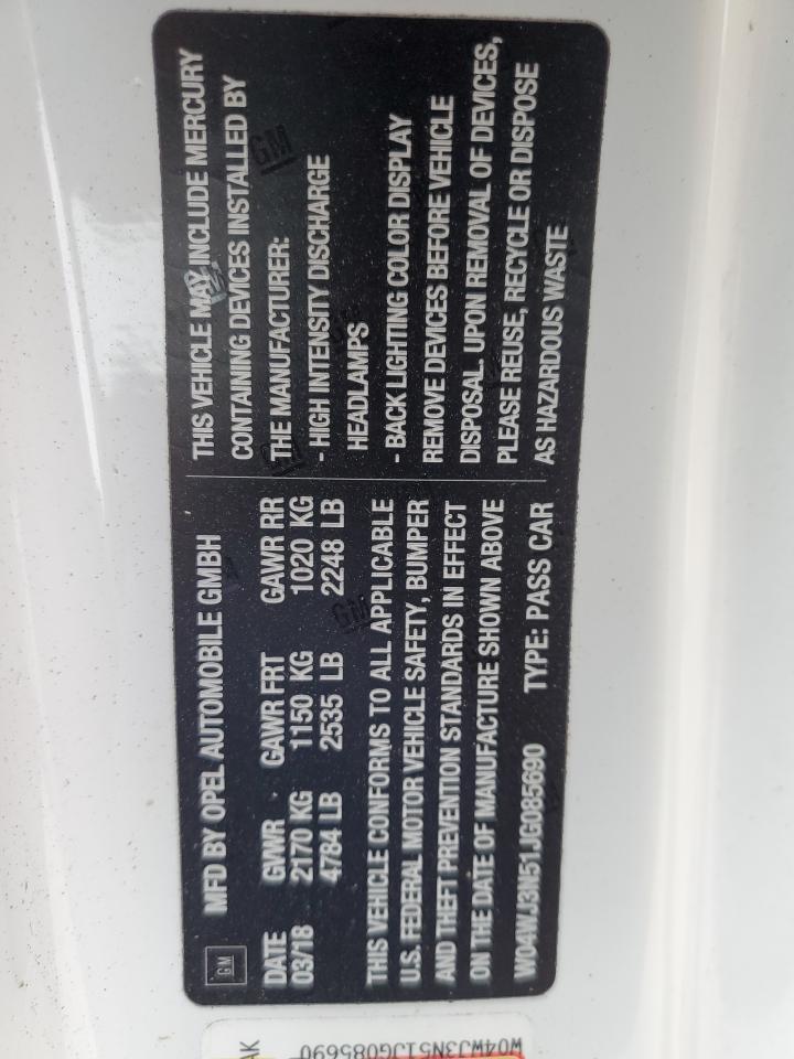 BUICK CASCADA SPORT TOURING