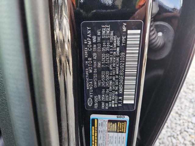 2025 HYUNDAI PALISADE X KM8R34GE8SU921039