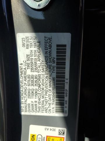 2024 HONDA CR-V SPORT TOURING 7FARS6H91RE003385